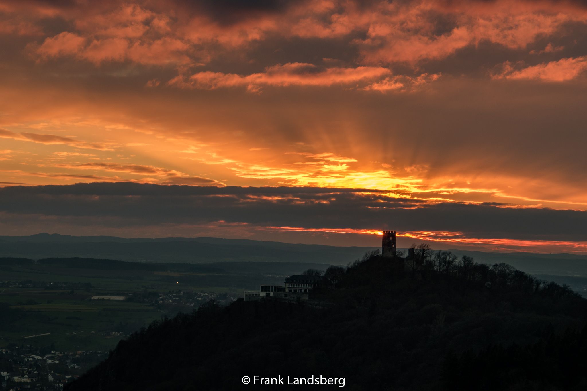 Geisberg in the Siebengebirge, Germany