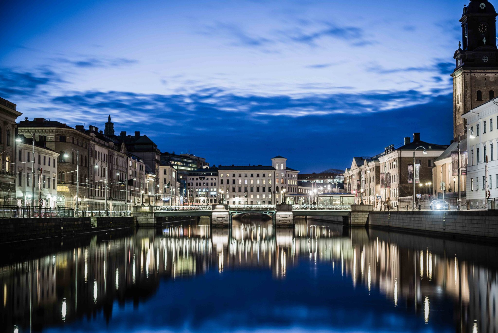 Canal of Gothenburg, Sweden