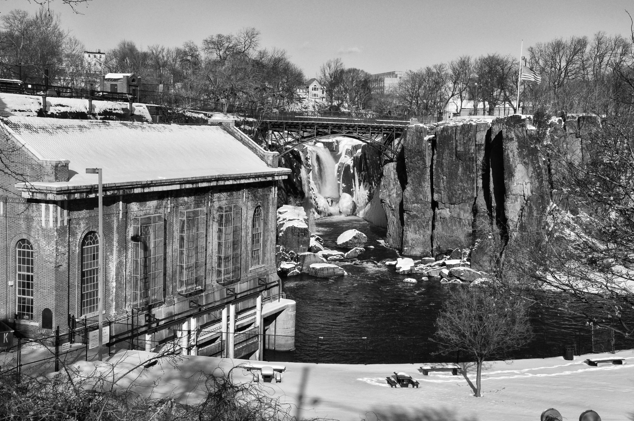 Great Falls in New Jersey, USA