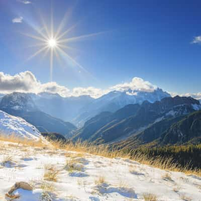 Mangart Pass, Slovenia