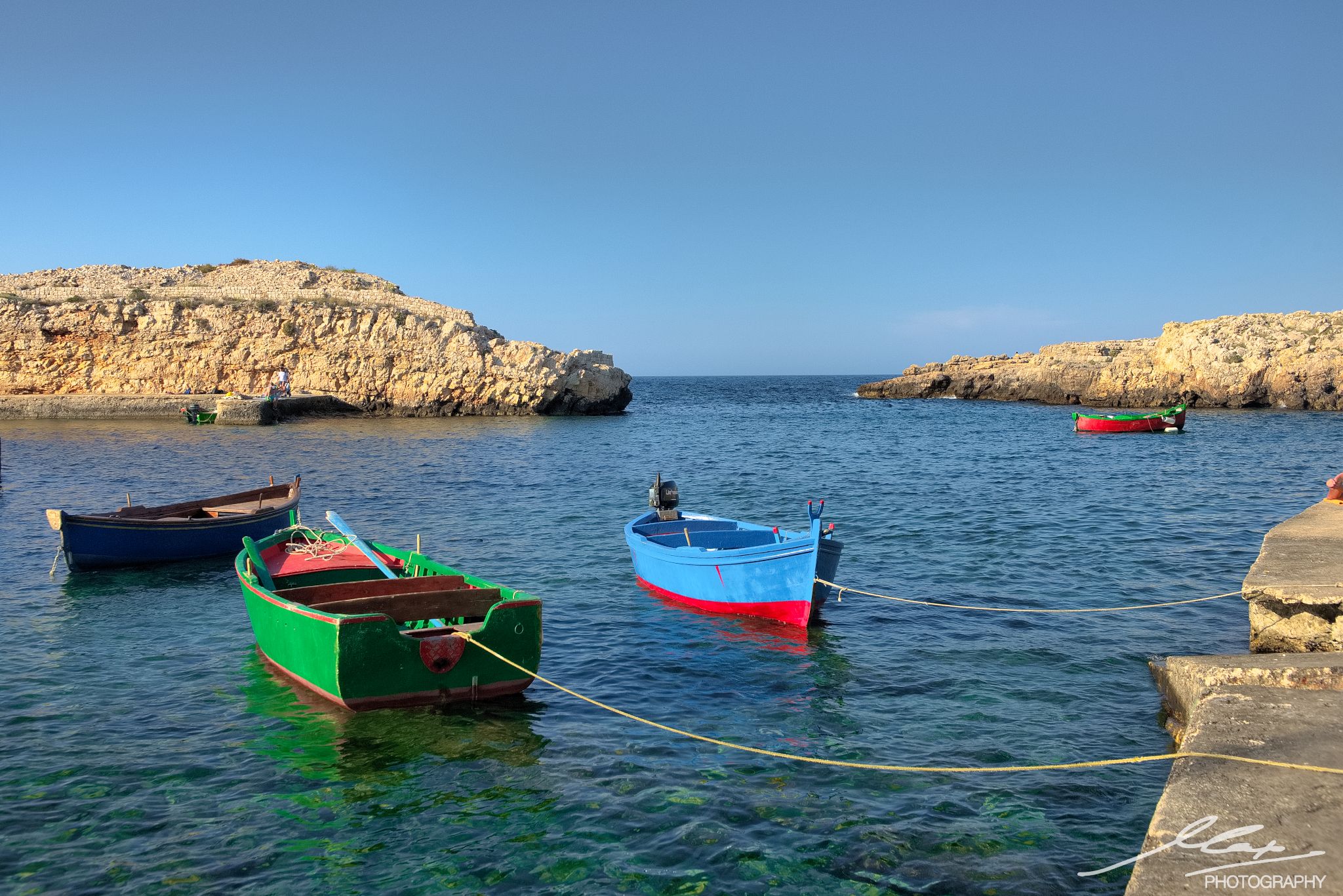 Polignano al Mare porto, Italy