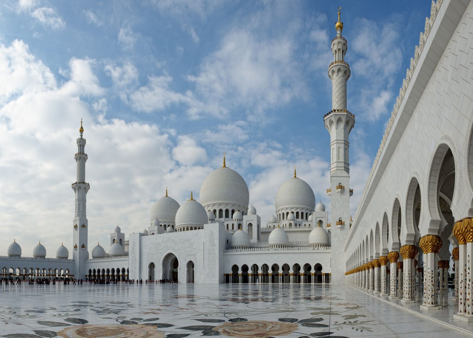 Sheikh Zayed Grand Mosque, Abu Dhabi, United Arab Emirates