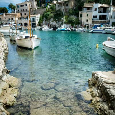 Small harbor of Cala Figuera, Mallorca, Spain