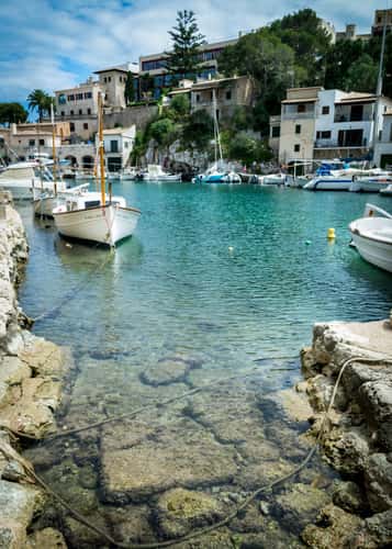 Small harbor of Cala Figuera, Mallorca