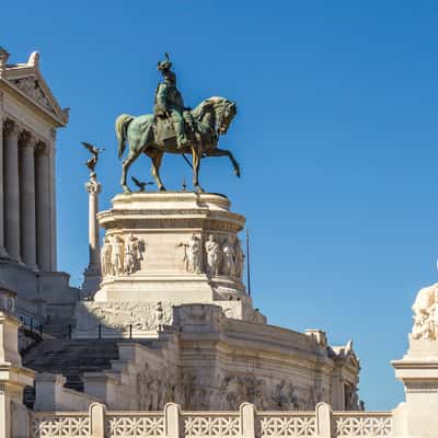 Statua equestre di Vittorio Emanuele II, Italy