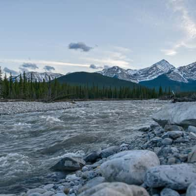 The Rocky Mountains - View from the Elbow River, Canada