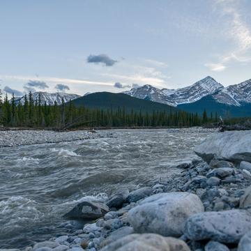The Rocky Mountains - View from the Elbow River, Canada