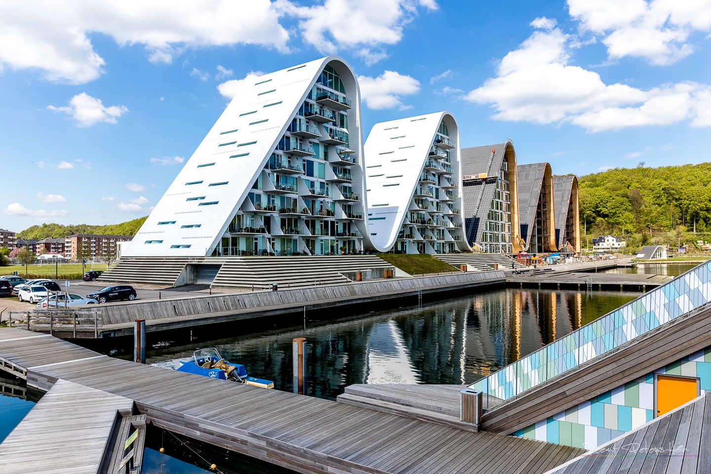 The Wave Apartments, Vejle, Denmark