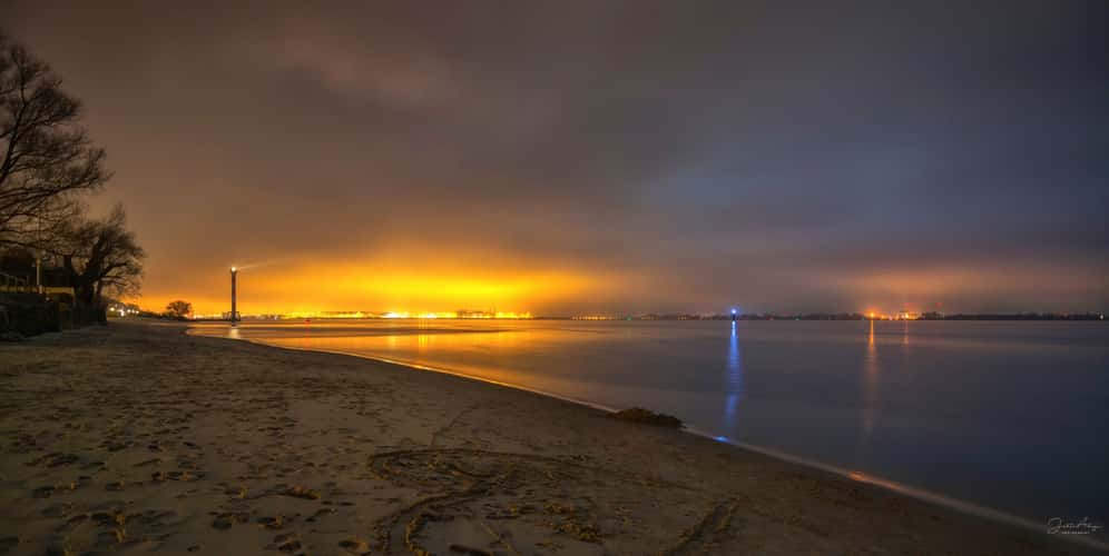 Blankenese Elbe beach, Hamburg
