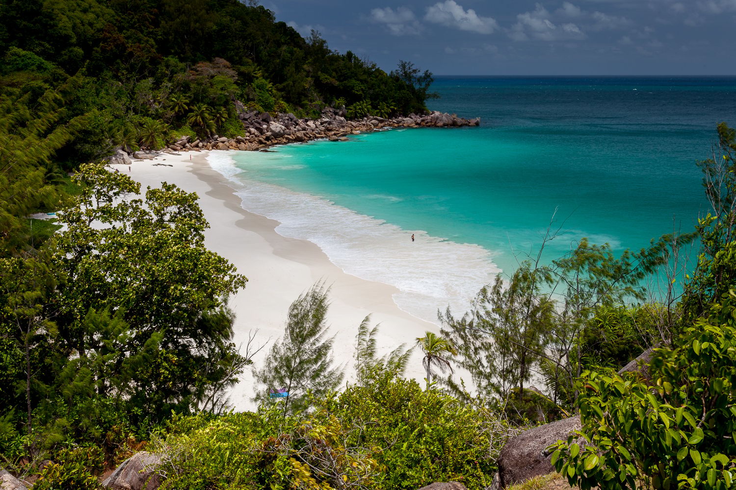 Anse Georgette beach - Praslin, Seychelles