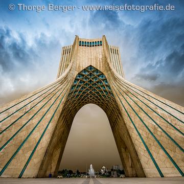 Azadi Tower at Teheran, Iran