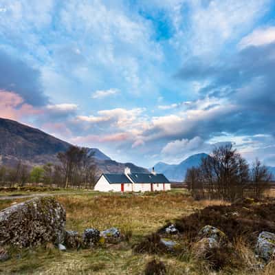Black Rock Cottage and Buachaille Etive Mor, United Kingdom