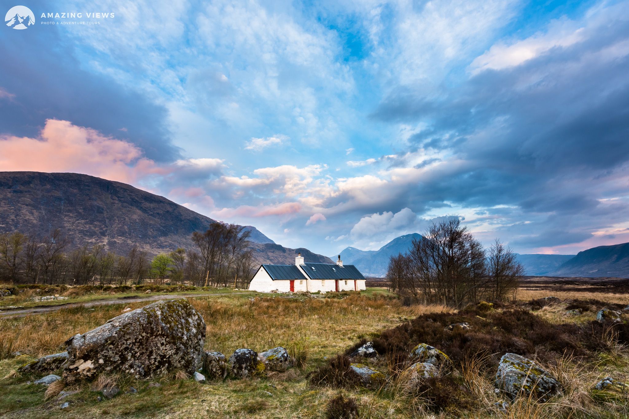 Black Rock Cottage and Buachaille Etive Mor, United Kingdom