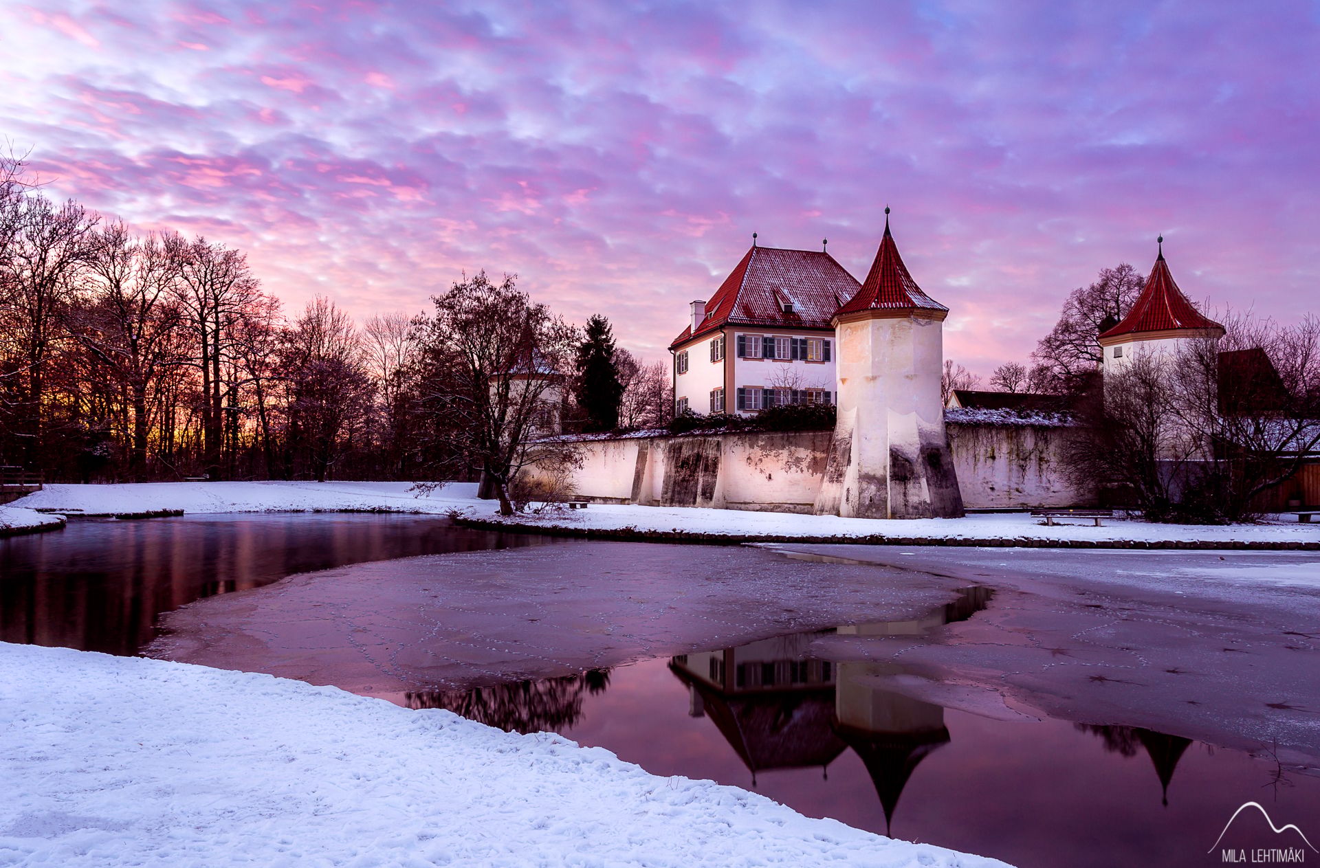 Blutenburg Castle, Munich West, Germany