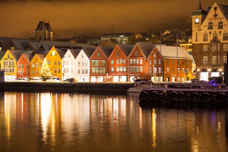 Bryggen - Bergen, Hordaland, Norway