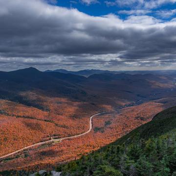Canon Mountain New Hampshire View, USA