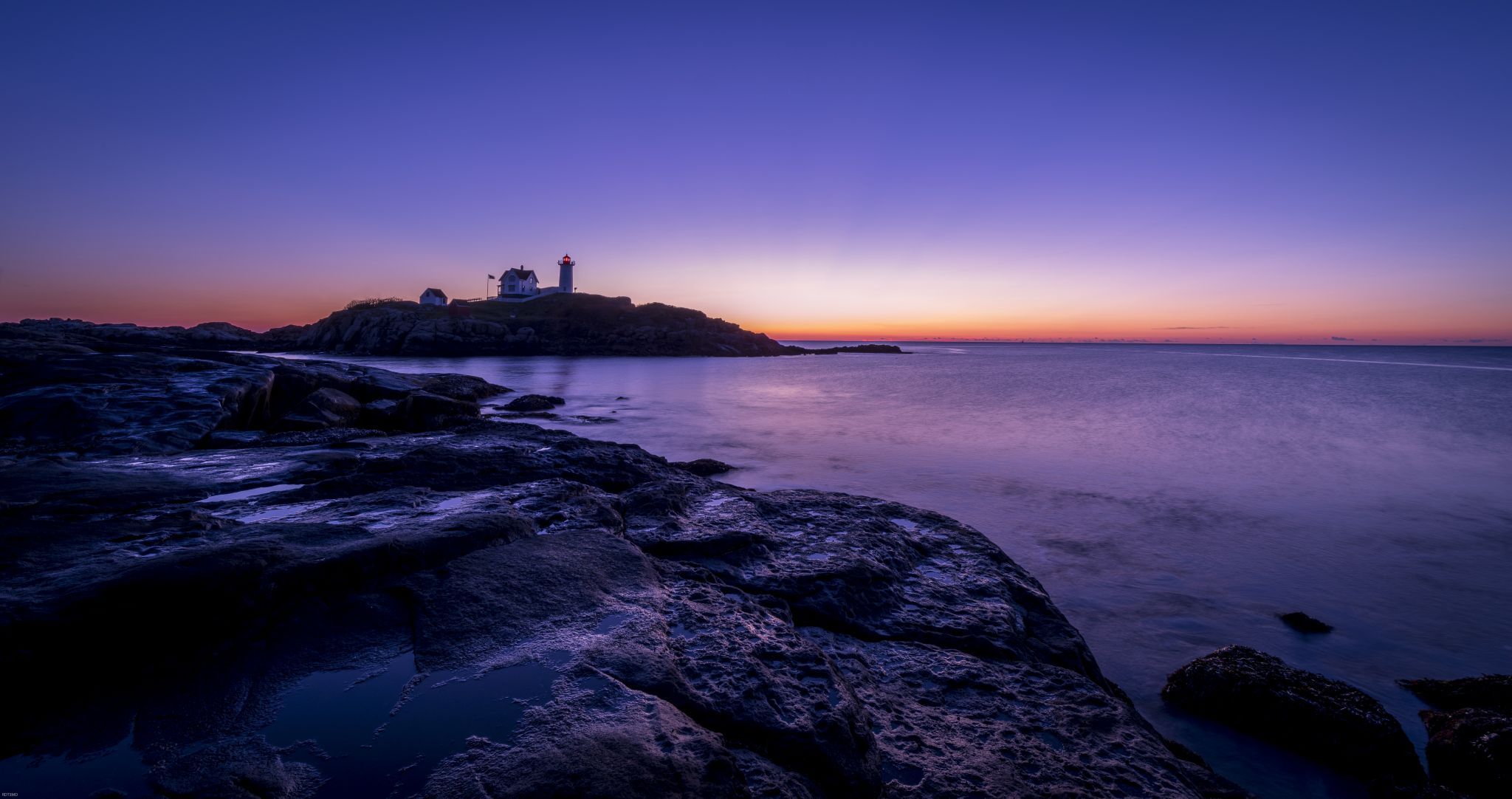 Cape Neddick Lighthouse - Nubble Island, USA