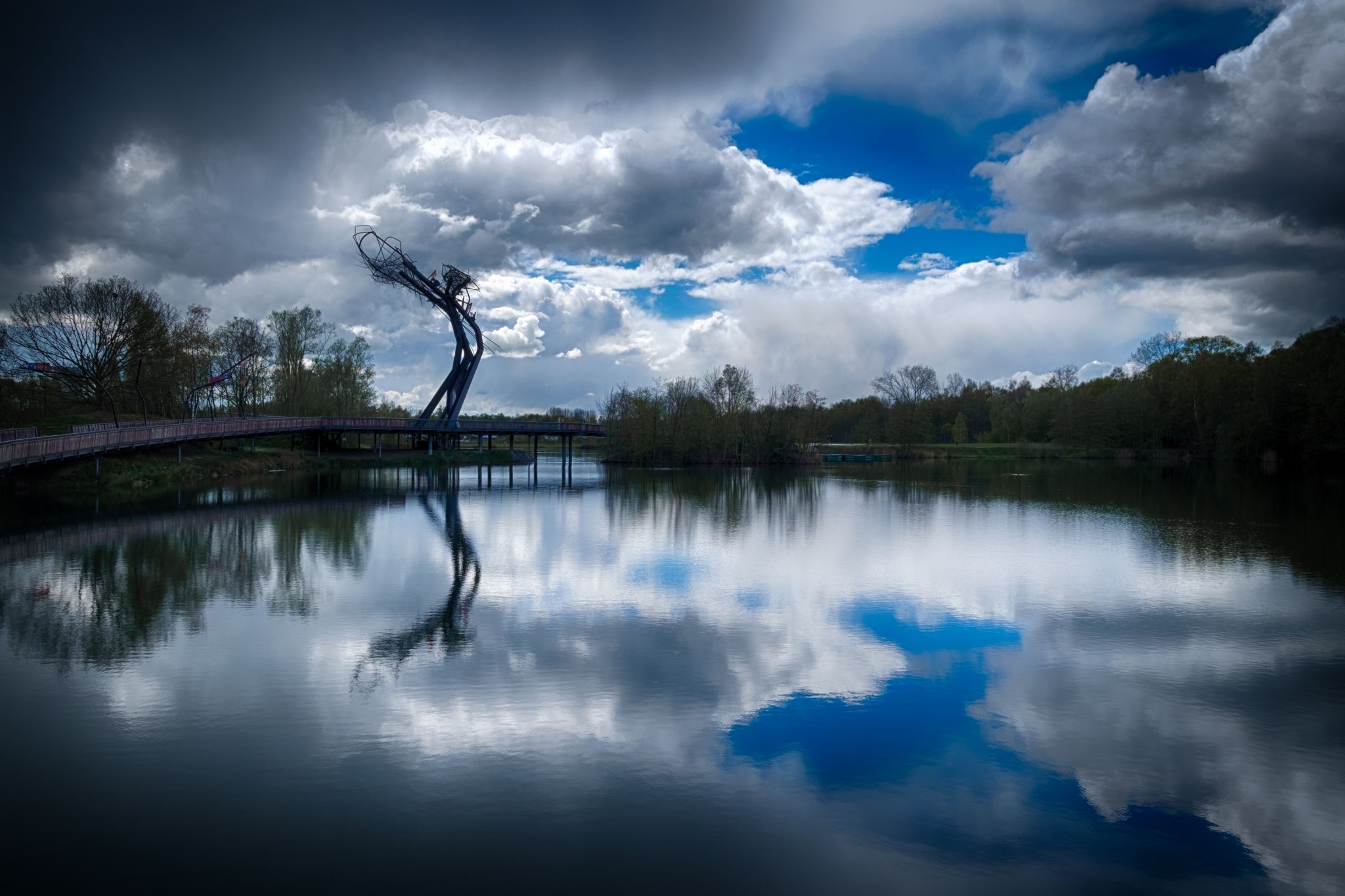De Schorre , Tomorrowland bridge, Belgium