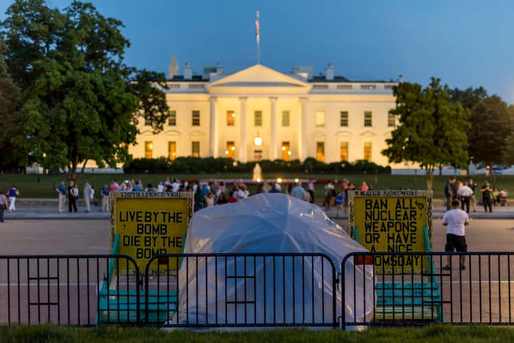 Front of the White House