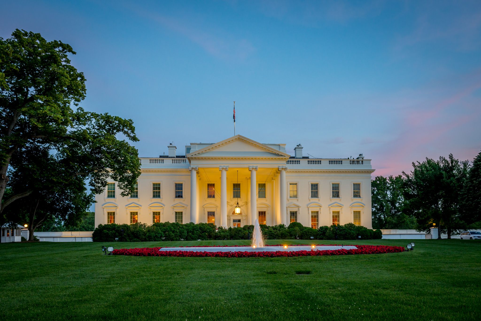 Front of the White House, USA