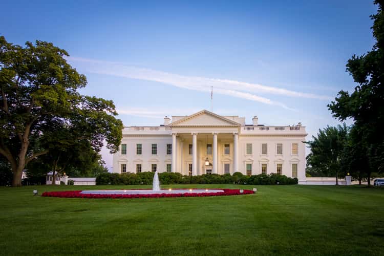 Front of the White House