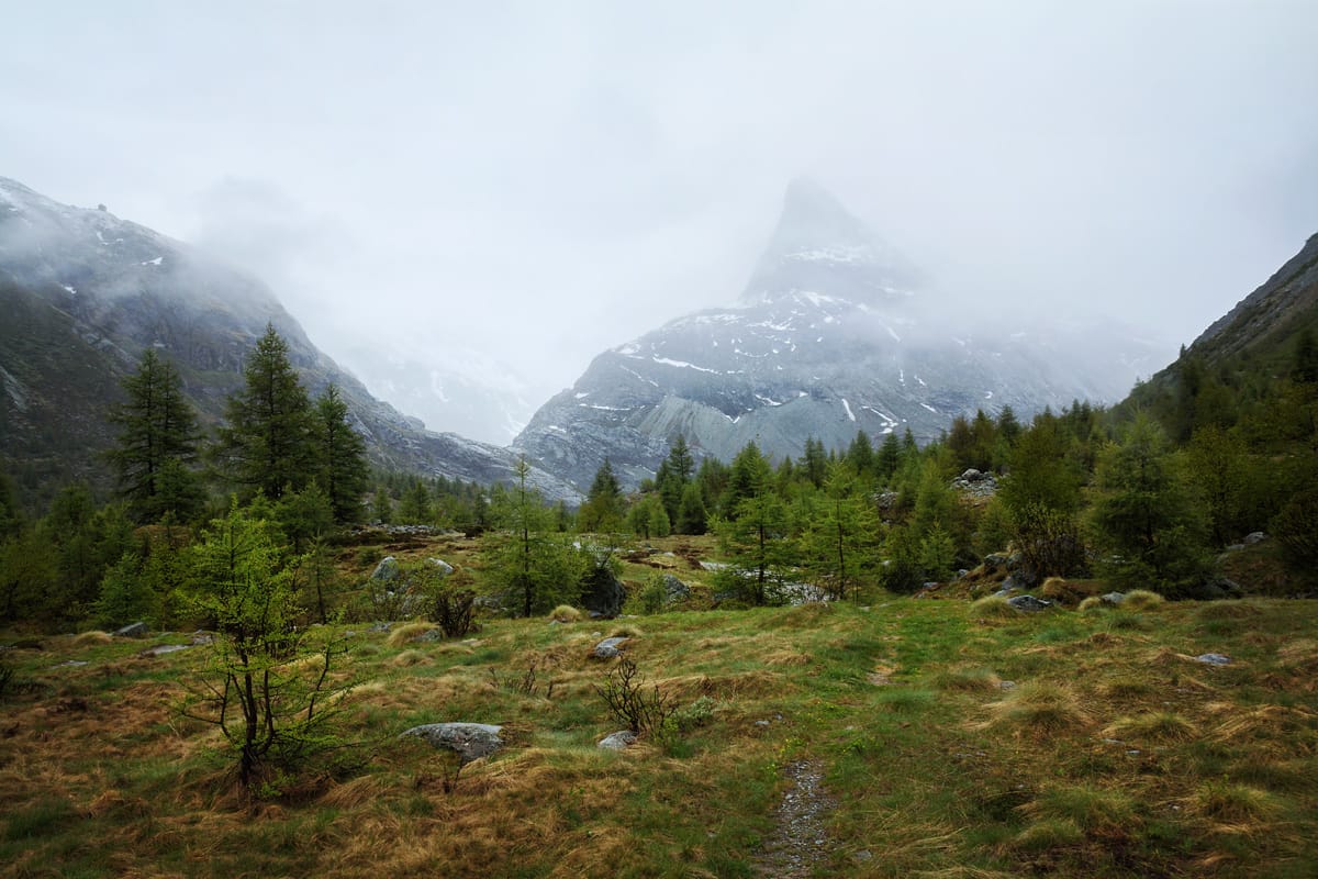 Glacier du Mont Miné, Switzerland