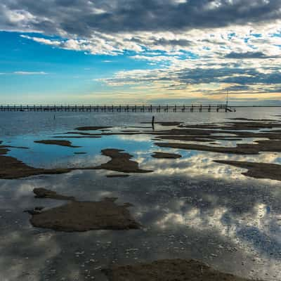 grado beach, Italy