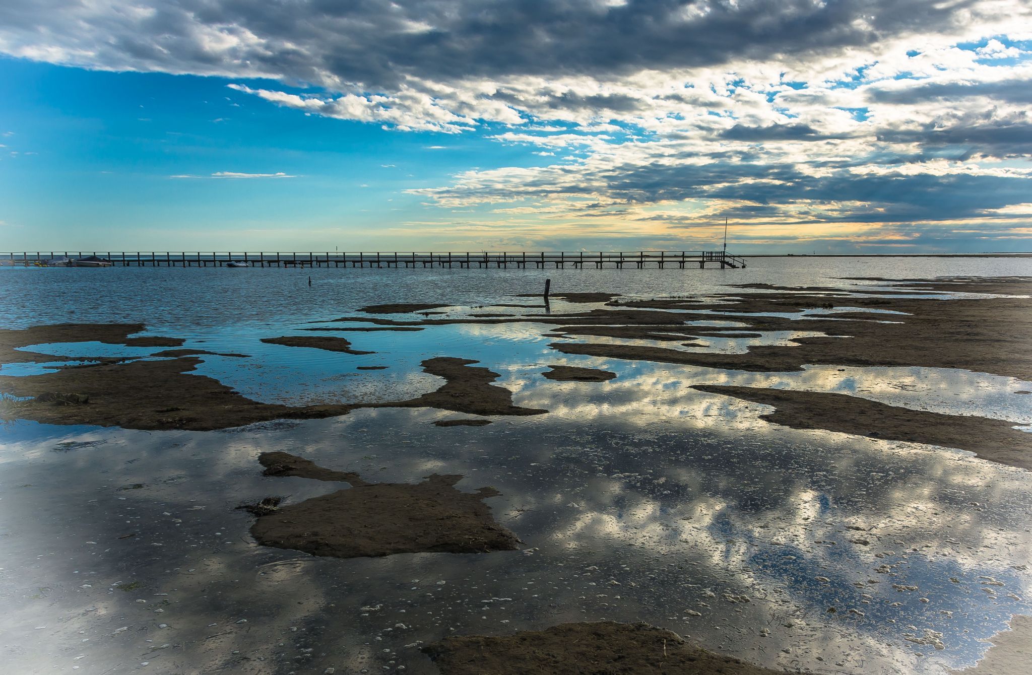 grado beach, Italy