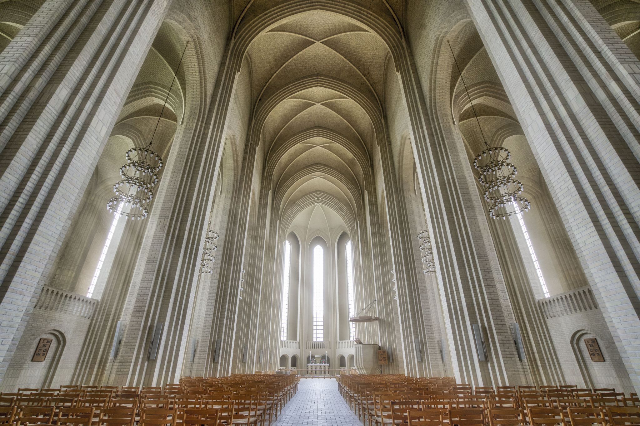 Grundtvigs Church, Copenhagen, Denmark