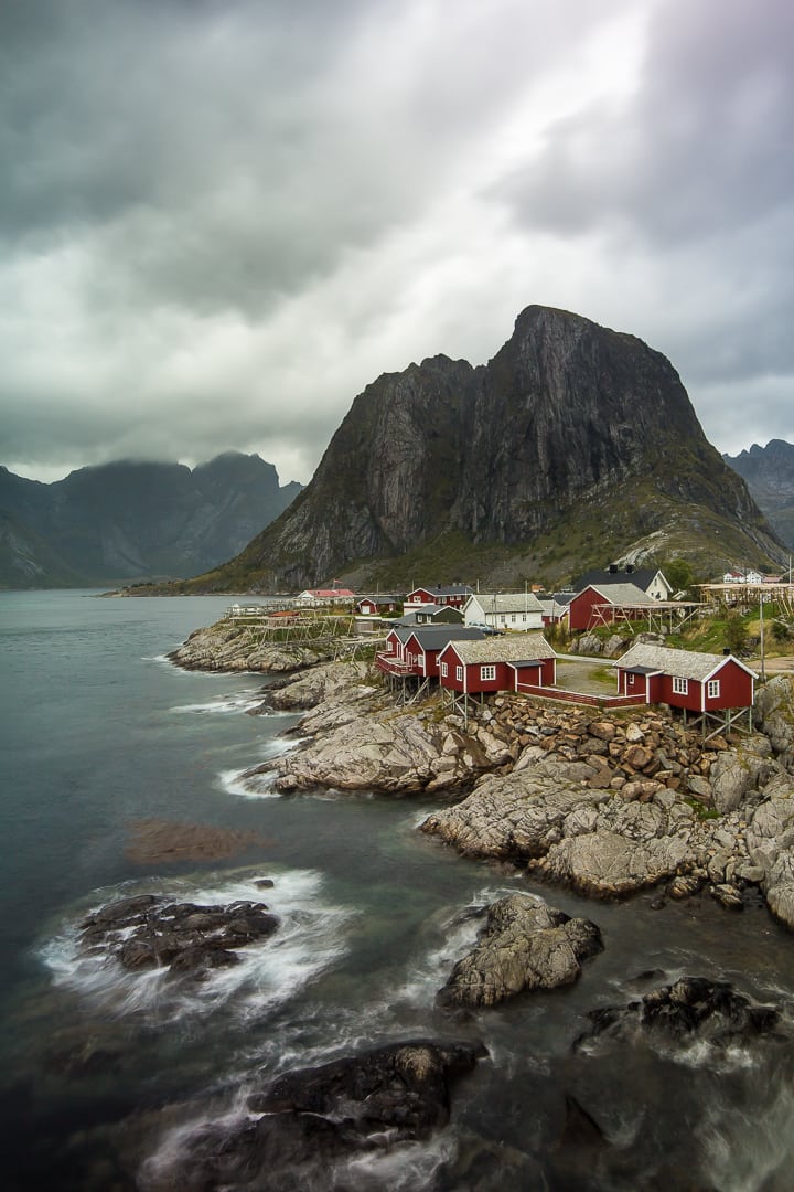 Hamnøy, classic view, Lofoten, Norway