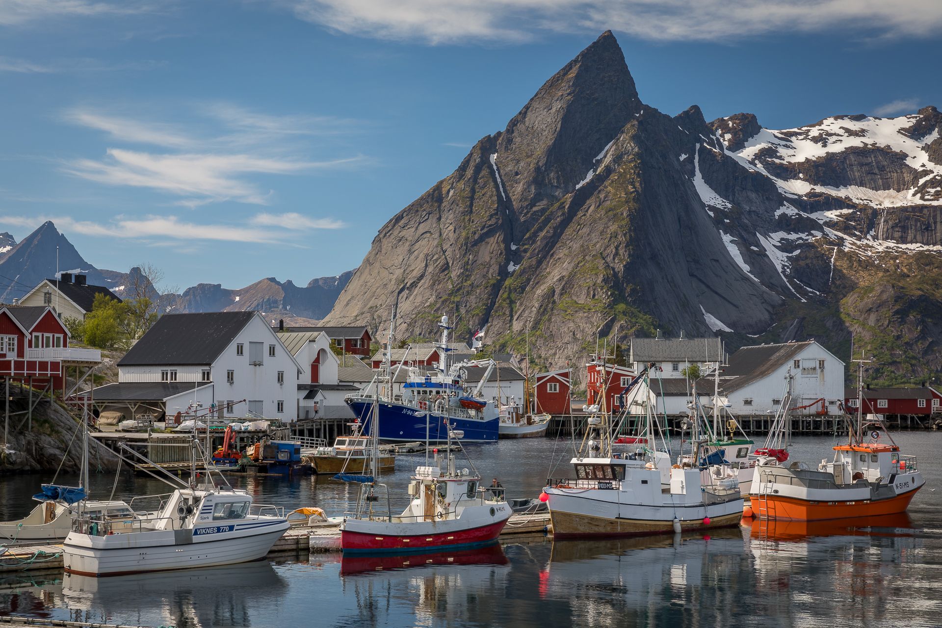 Hamnøy harbour, Norway