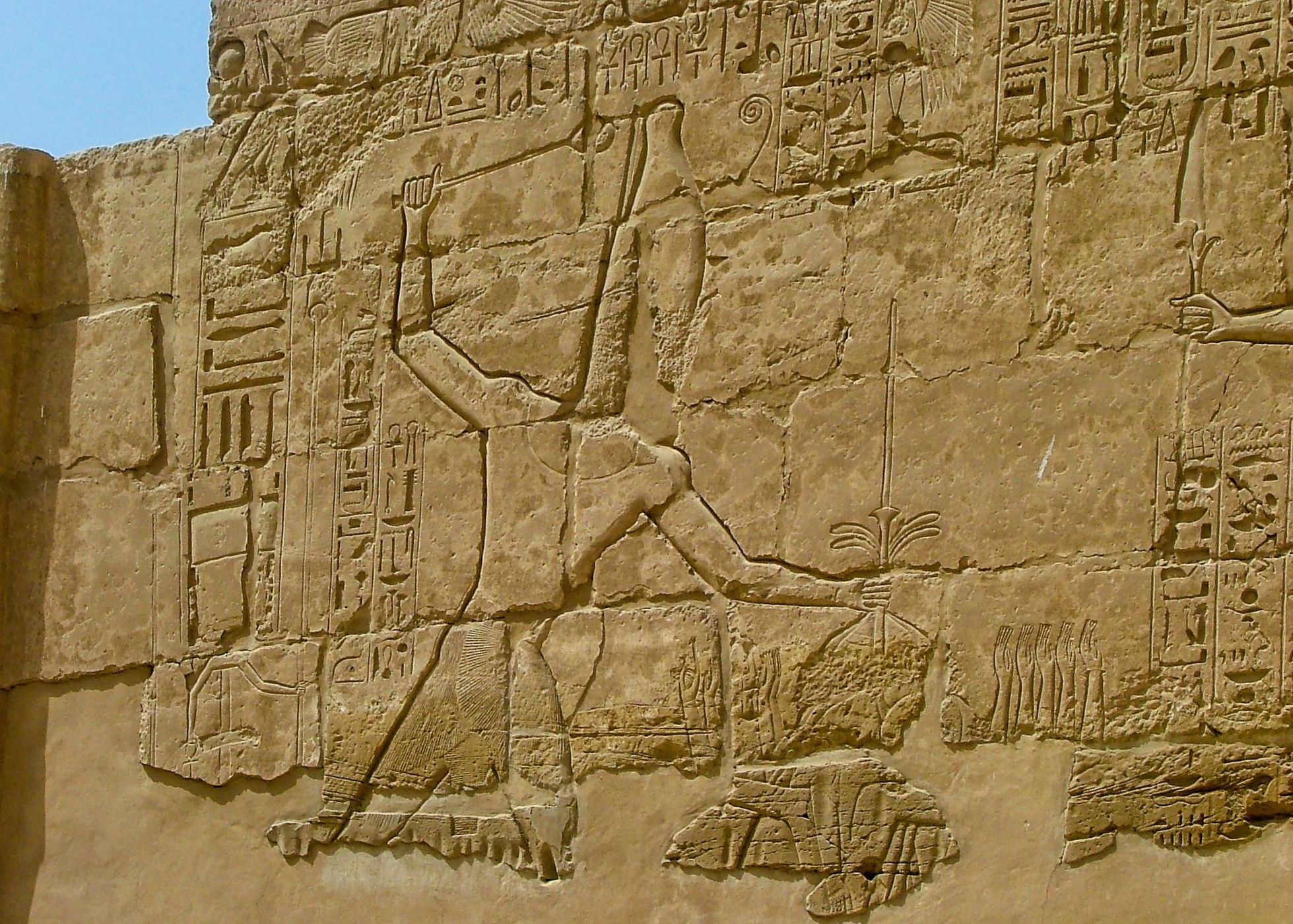 Karnak-Tempel, Egypt