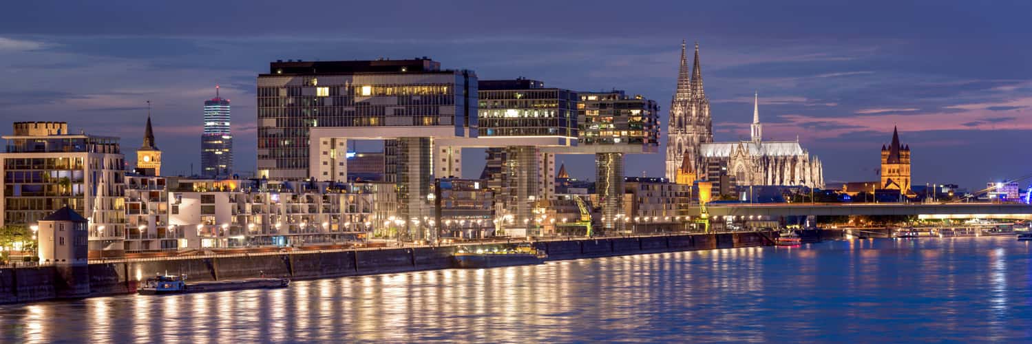 Cologne Panorama from the Southbridge