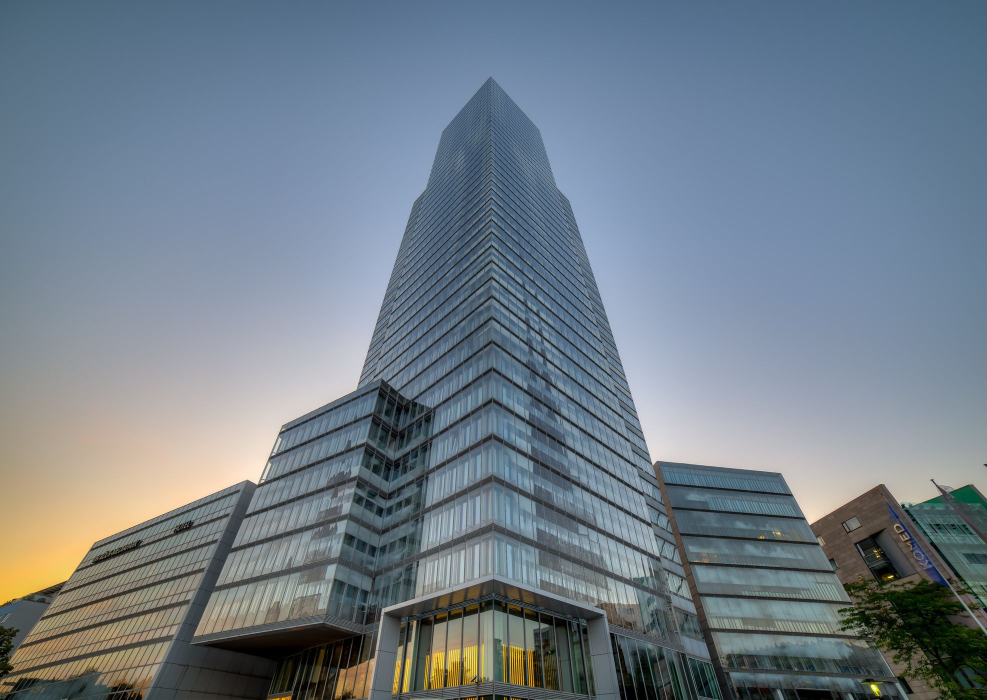 Kölnturm im Mediapark Cologne, Germany