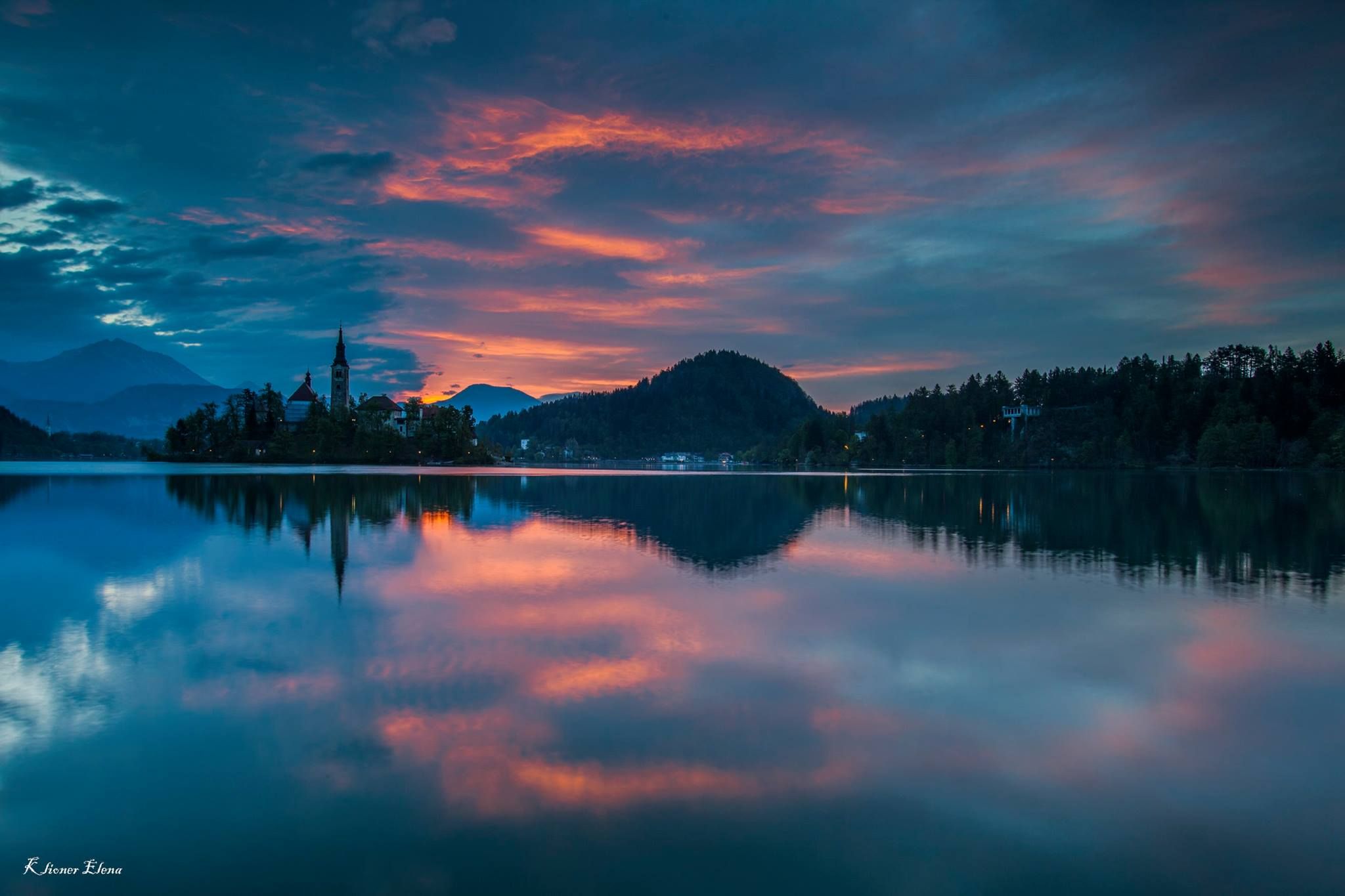 Lake Bled, Julian Alps, Slovenia