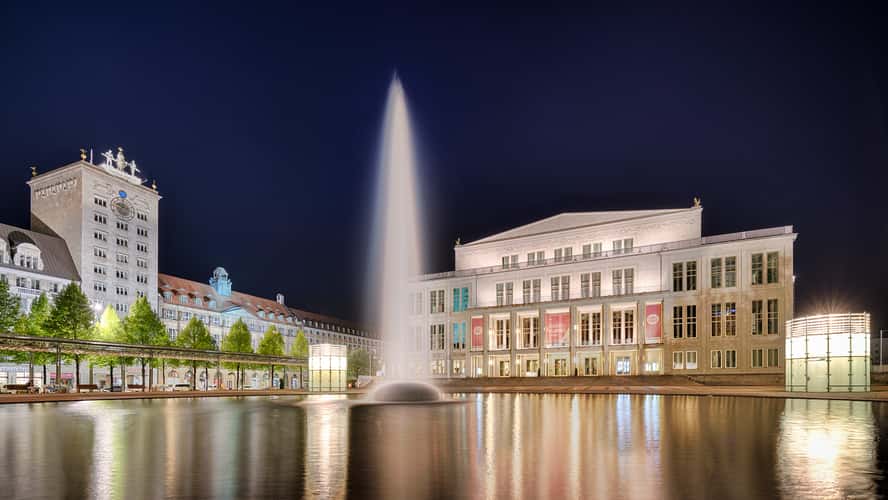 Leipzig Augustusplatz North