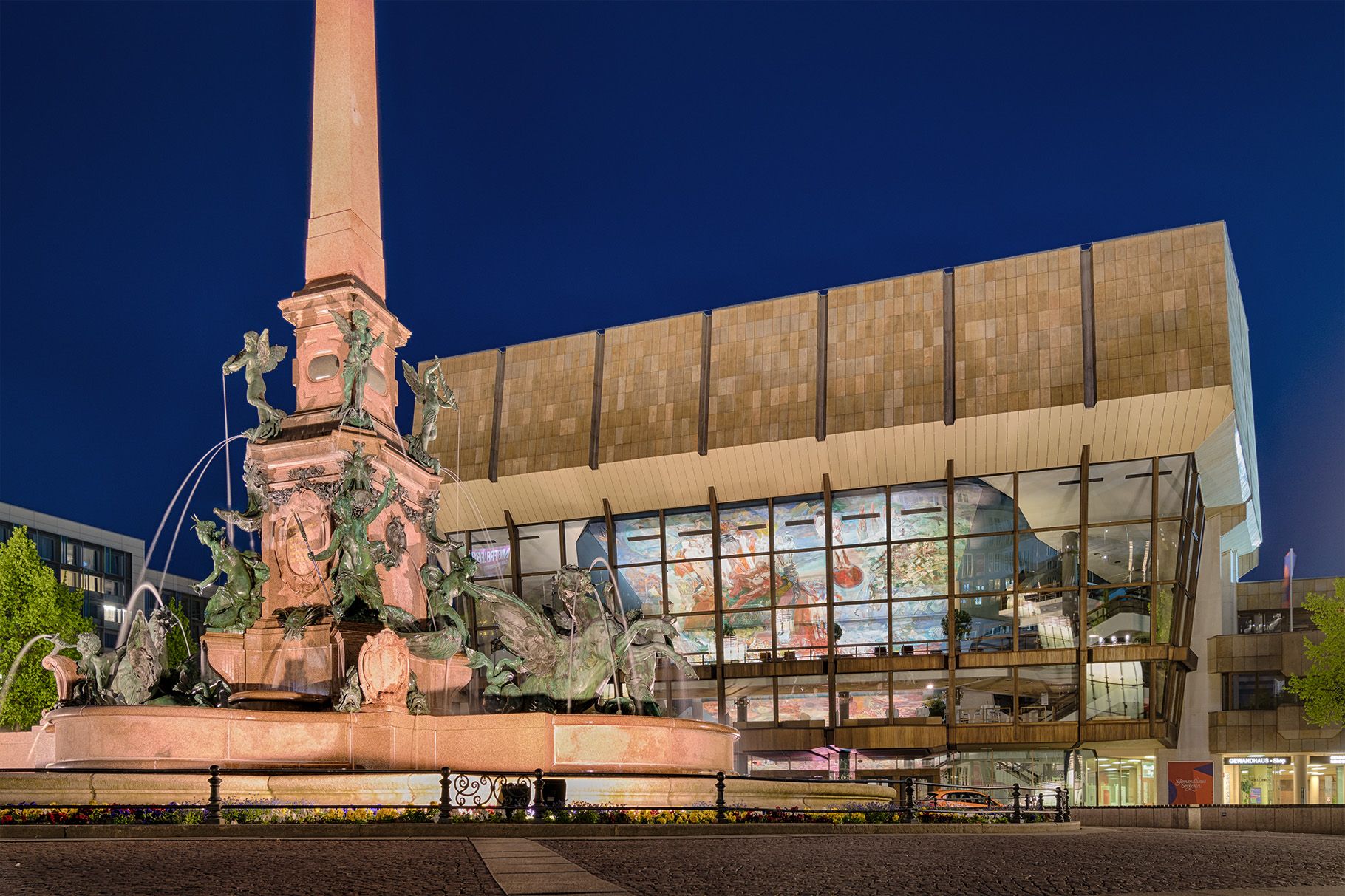 Leipzig Augustusplatz South, Germany