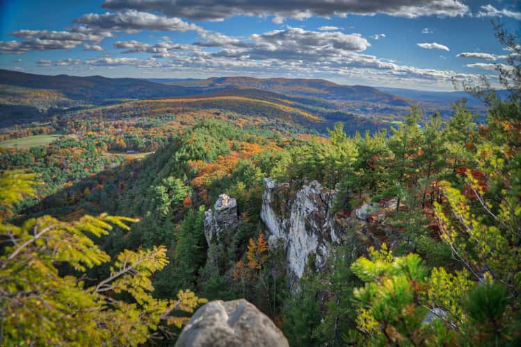 Monument Mountain and Devil's Pulpit