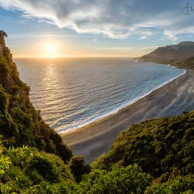 Nonza Beach View, France