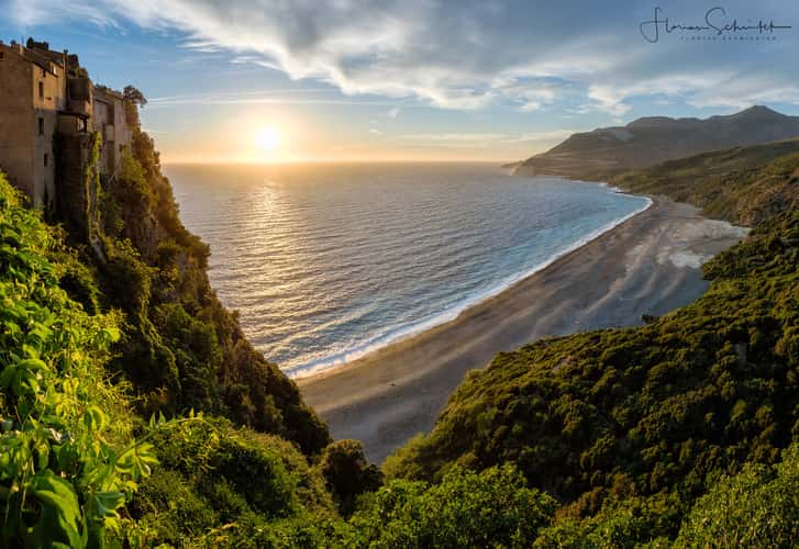 Nonza Beach View