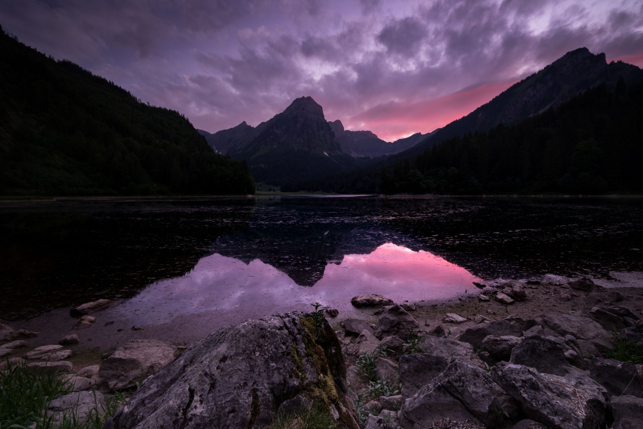 Obersee Näfels, Switzerland