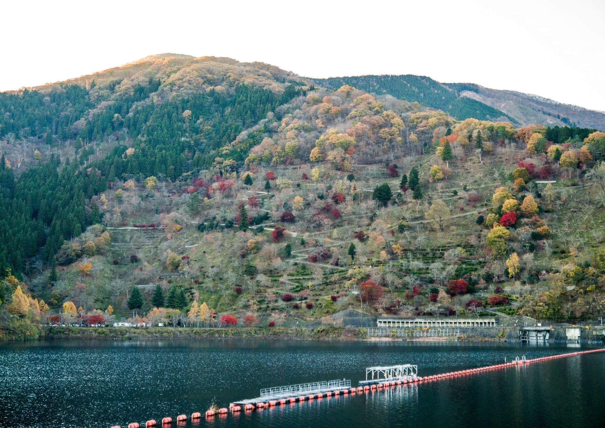Okutama lake, Japan