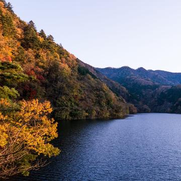 Okutama lake, Japan