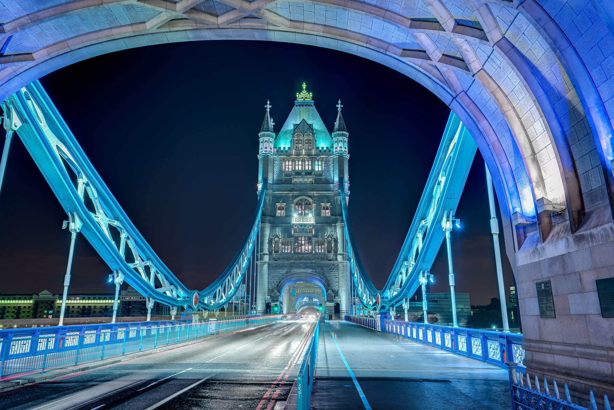 On the Tower Bridge, London, United Kingdom