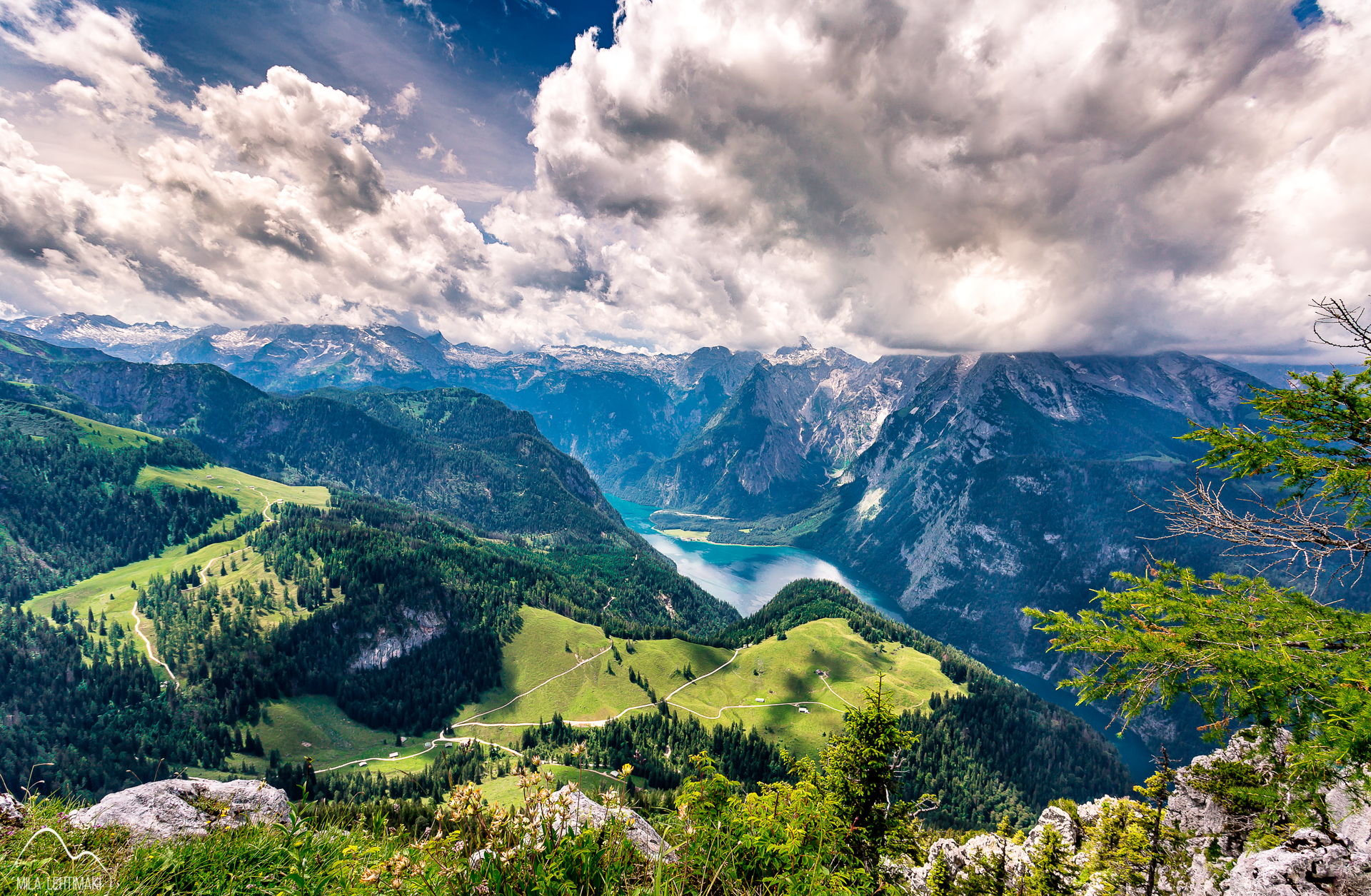 On top of Jenner, Berchtesgaden, Germany