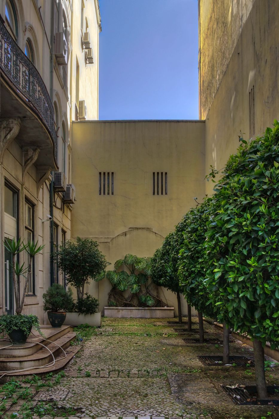 Patio at Av. da Liberdade, Portugal