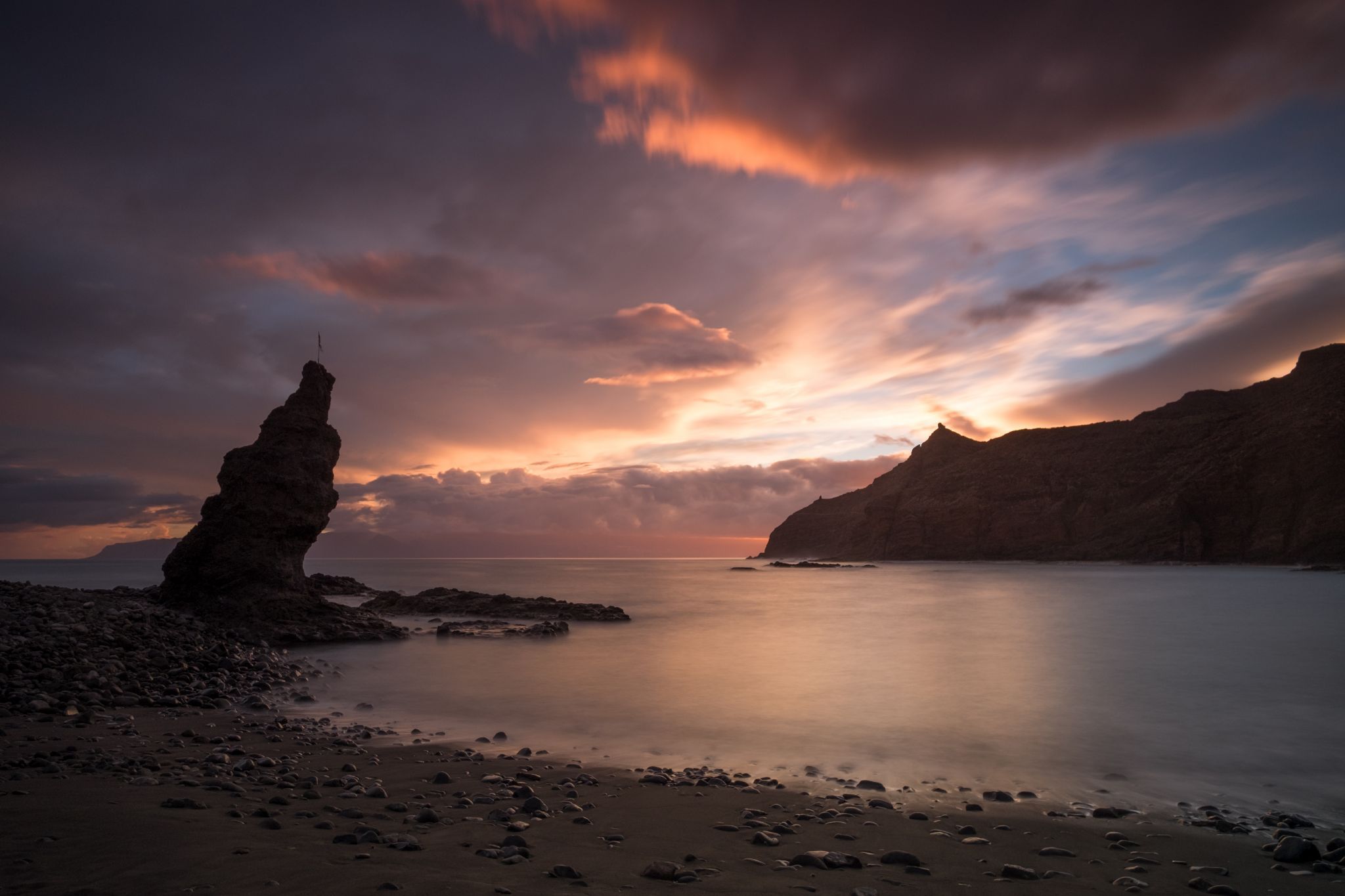 Playa de caleta, Spain