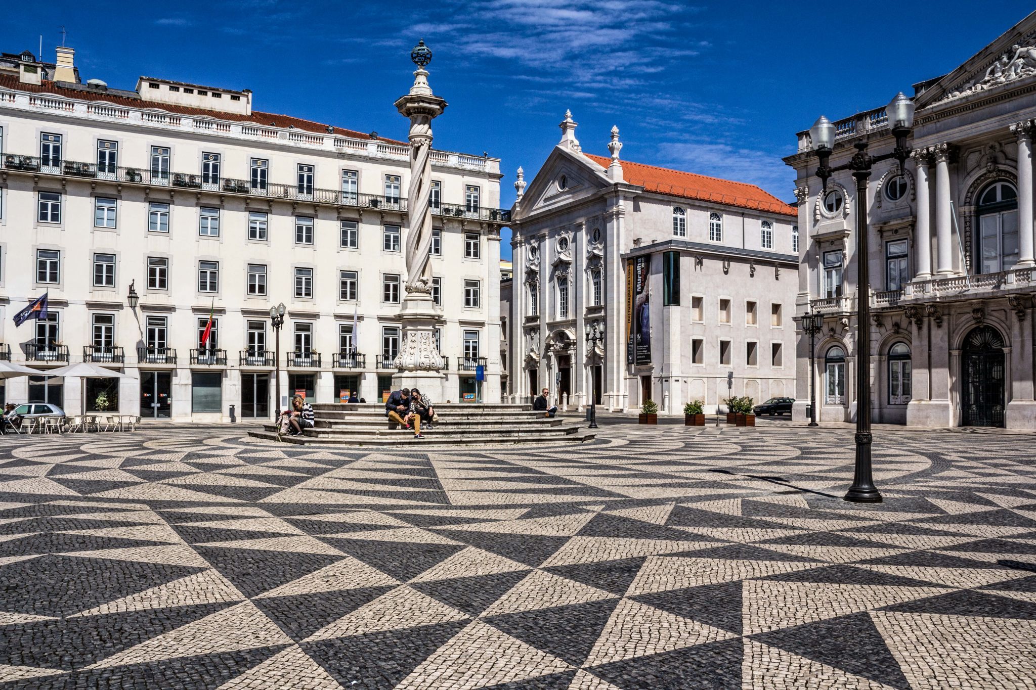 Praça do Município, Lisbon, Portugal