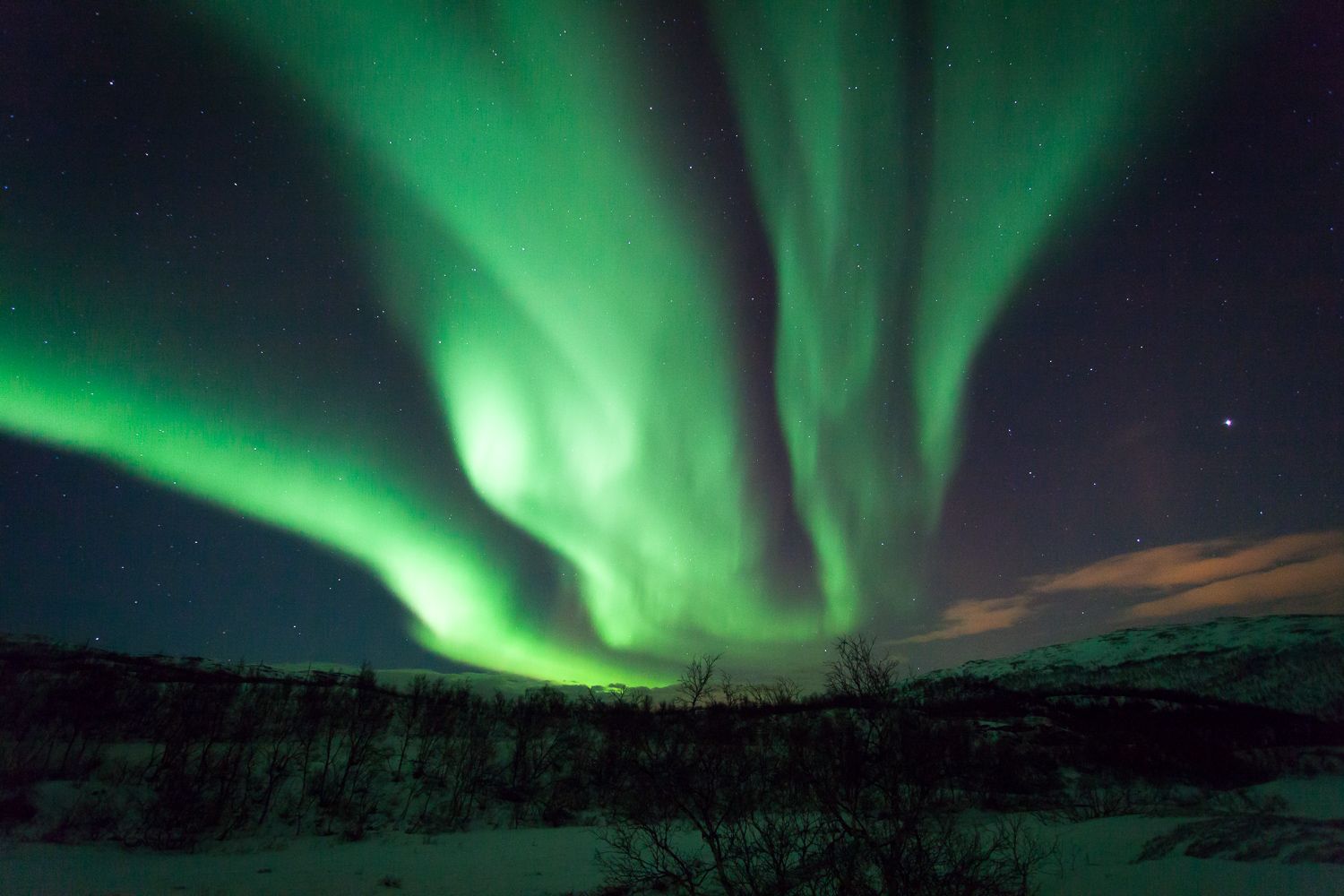 Ringvassøya - Northern lights spot, Norway
