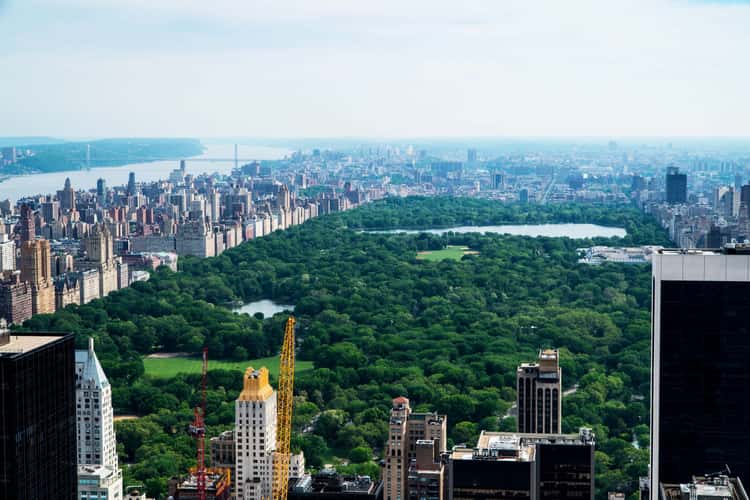 Rockefeller Center Central Park View